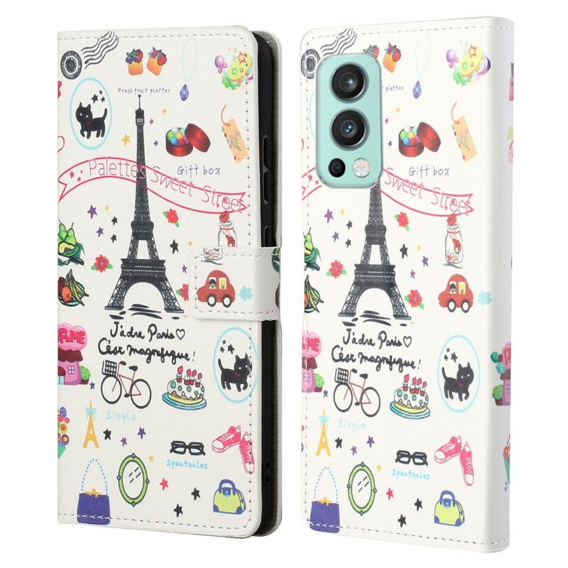 OnePlus Nord 2 5G Case Rakastan Pariisia