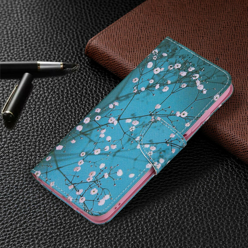 Xiaomi Redmi Note 10 5G / Poco M3 Pro 5G Kukkiva puu kotelo