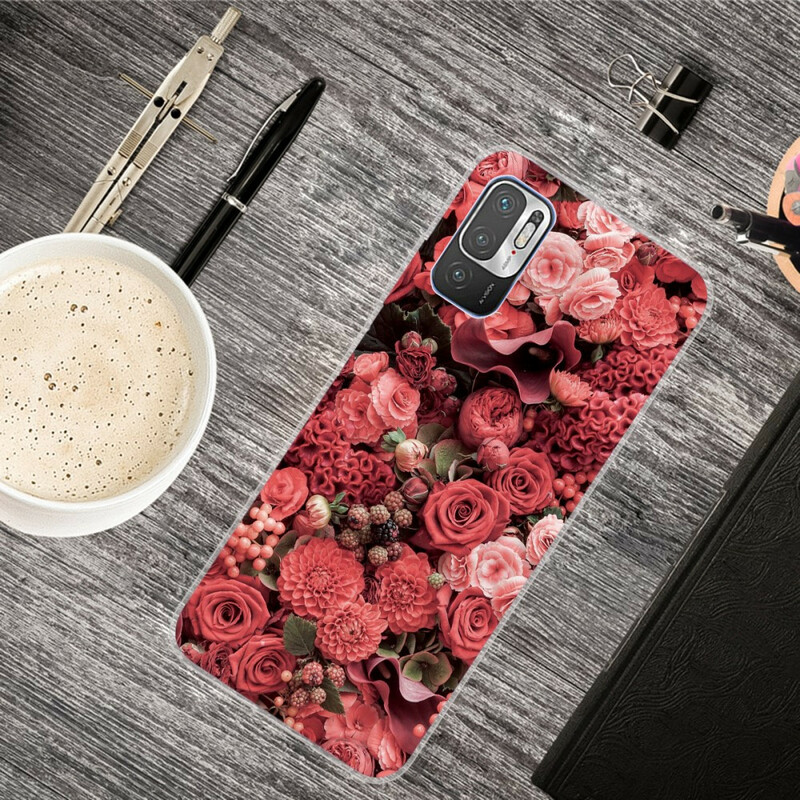 Xiaomi Redmi Note 10 5G / Poco M3 Pro 5G Case Intense Flowers Intense kukkia