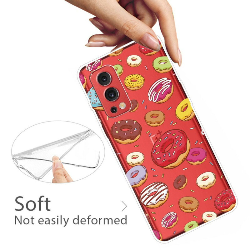 OnePlus Nord 2 5G Rakkaus Donuts Case