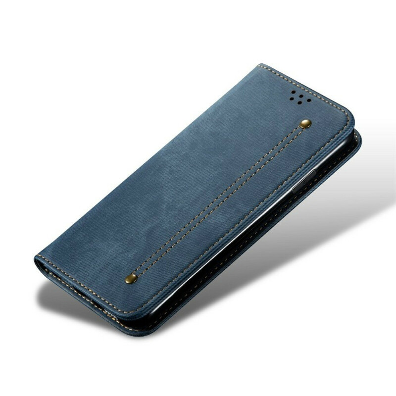 Flip Cover OnePlus North 2 5G keinonahkainen kuvio farkut farkut
