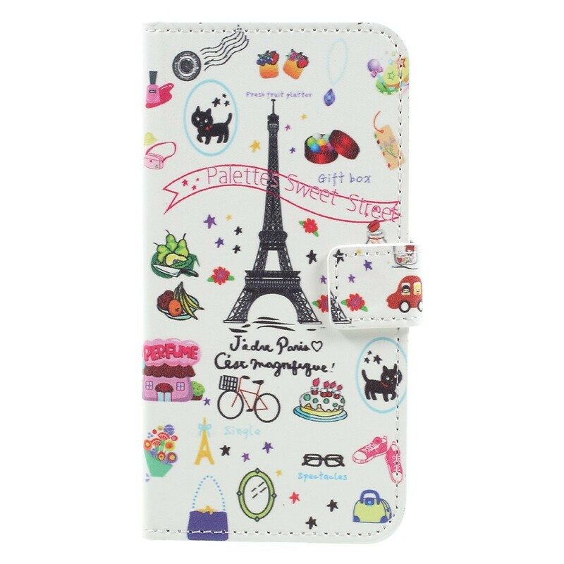Samsung Galaxy A5 2017 Kotelo I love Paris