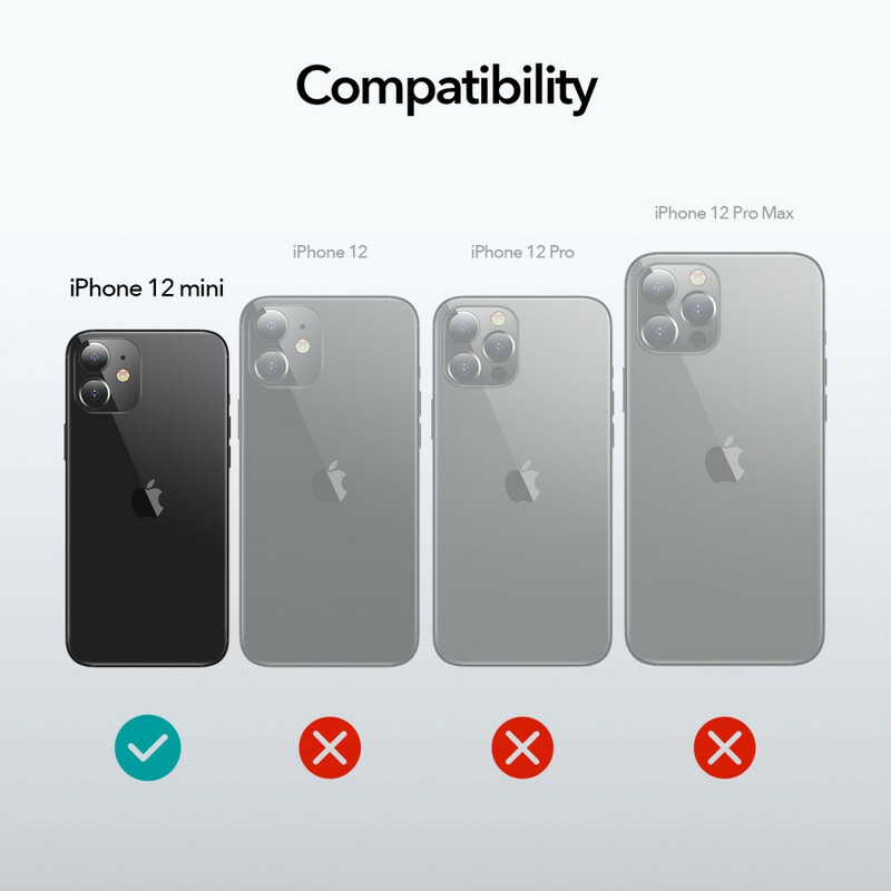 iPhone 12 Mini Air Armor-sarjan ESR-kotelo iPhone 12 Mini Air Armor-sarjan ESR-kotelo