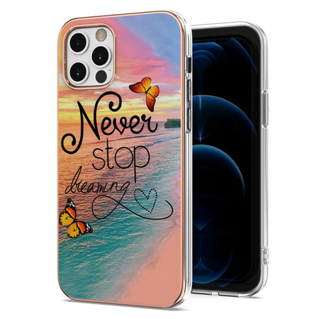 Kotelo iPhone 12 / 12 Pro Never Sto Dreaming Perhoset