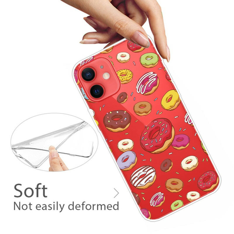 Kotelo iPhone 13 Mini Love Donuts