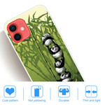 Kotelo iPhone 13 Mini Tas de Pandas