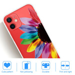 iPhone 13 Mini värikäs kukka kotelo