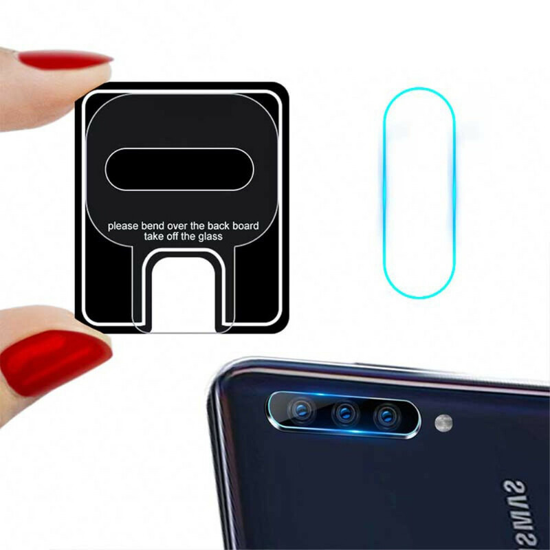 Karkaistu lasi linssi Samsung Galaxy A50:lle