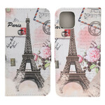 Kotelo iPhone 13 Mini Eiffel-torni Retro