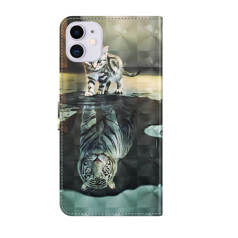 Kotelo iPhonelle 13 Mini Ernest Le Tigre