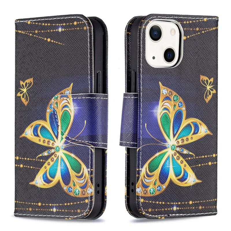 Kotelo iPhone 13 Mini Magic Butterfly