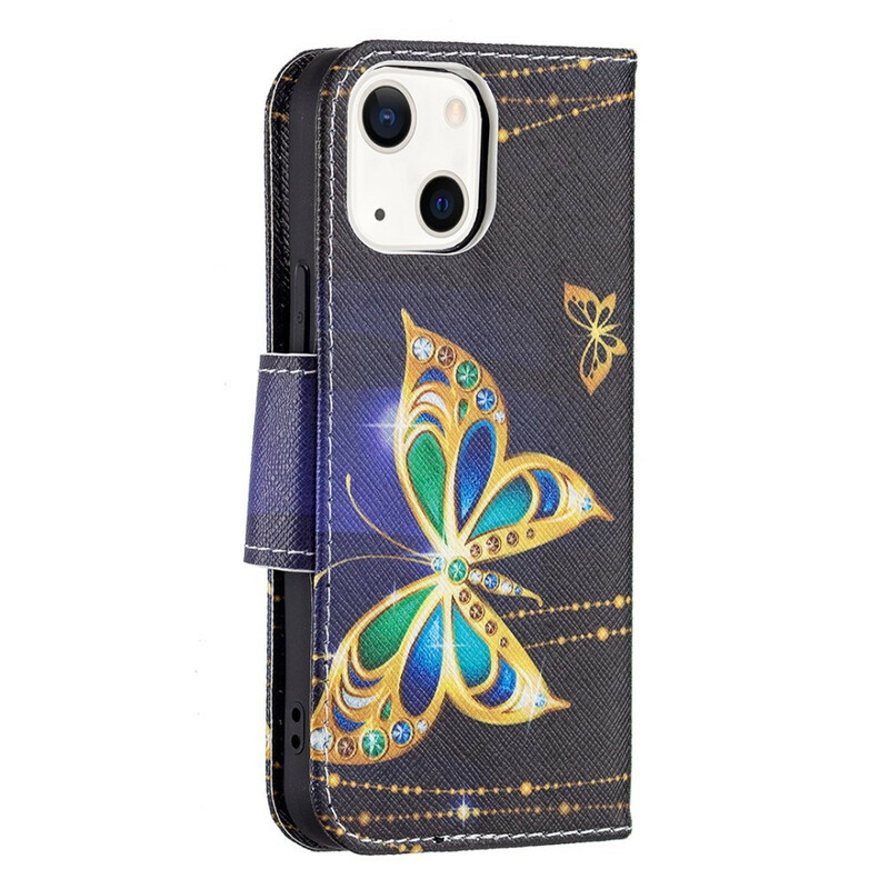 Kotelo iPhone 13 Mini Magic Butterfly