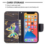 Kotelo iPhone 13 Mini Magic Butterfly