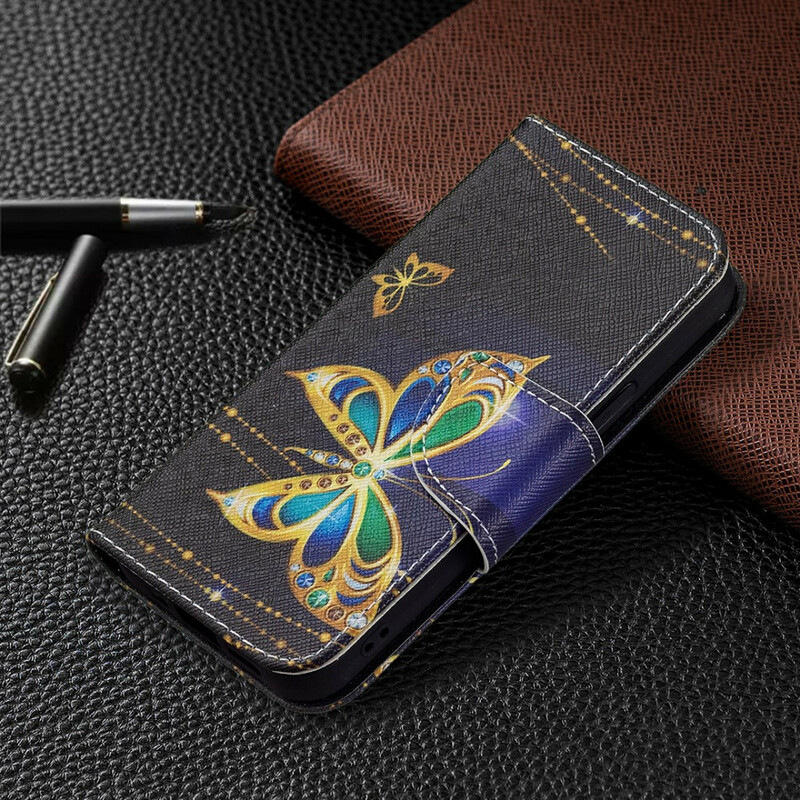 Kotelo iPhone 13 Mini Magic Butterfly