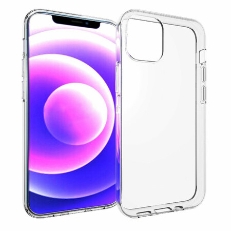 iPhone 13 Mini läpinäkyvä silikoni Premium Case