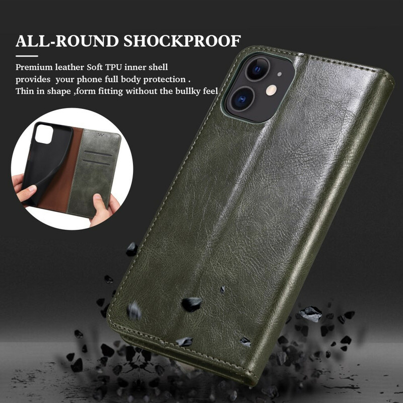 Flip Cover iPhone 13 Mini keinonahka Flip Cover iPhone 13 Mini keinonahka