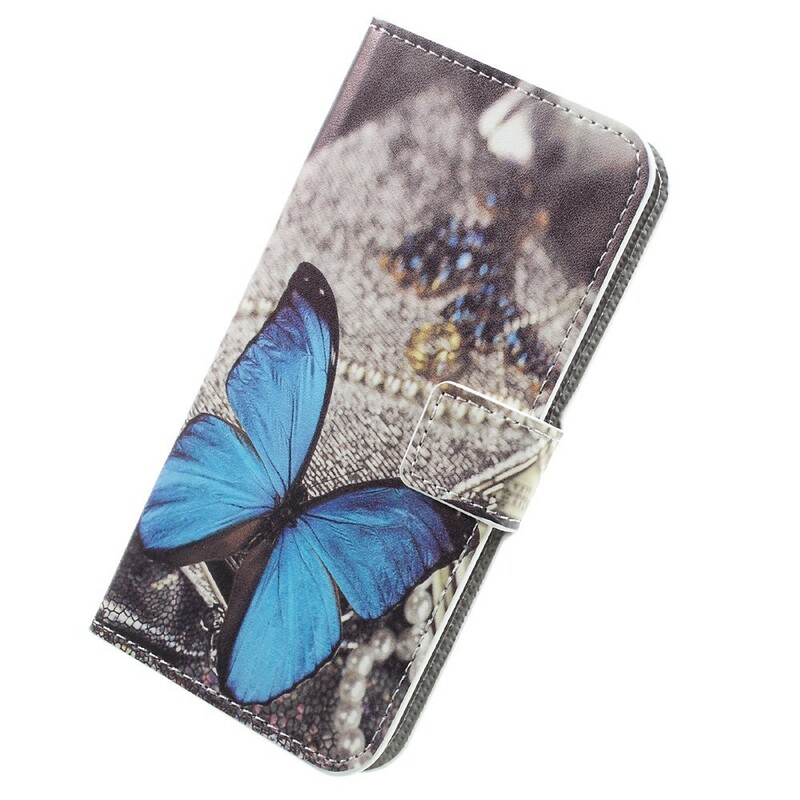 Samsung Galaxy A3 2017 Kotelo Butterfly Blue