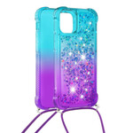 iPhone 13 Mini silikonikotelo Glitter ja String