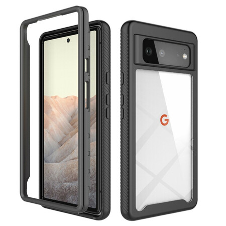 Google Pixel 6 Hybrid Case viistetty reuna