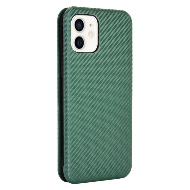 Flip Cover iPhone 13 Mini Hiilikuitu