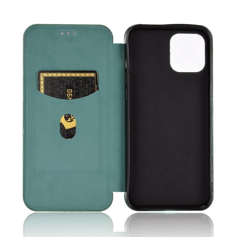 Flip Cover iPhone 13 Mini Hiilikuitu