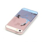 iPhone SE/5/5S Clear Case Pingviini peli