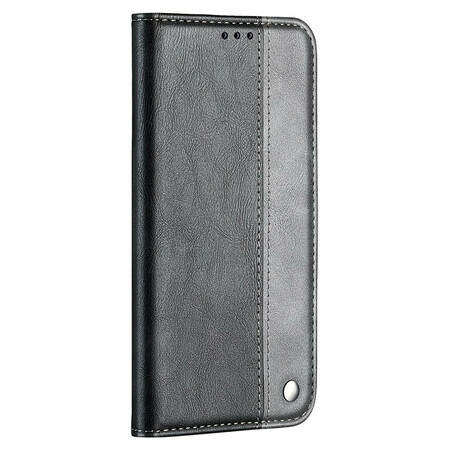 Flip Cover iPhone 13 Mini Bicolore nahkatehosteinen suojakansi