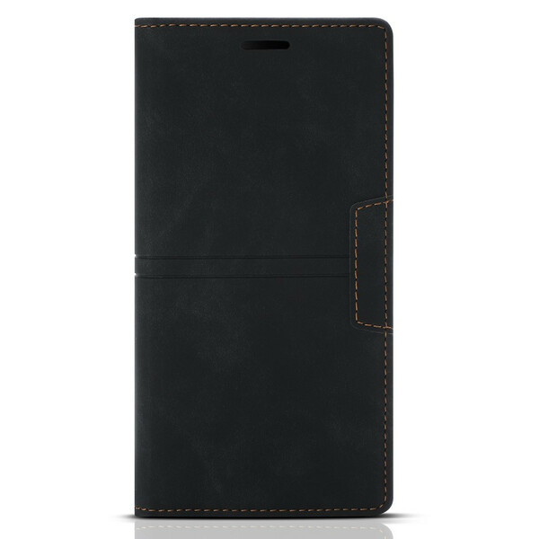 Flip Cover iPhone 13 Mini Style nahka ompelemalla magneettilukko