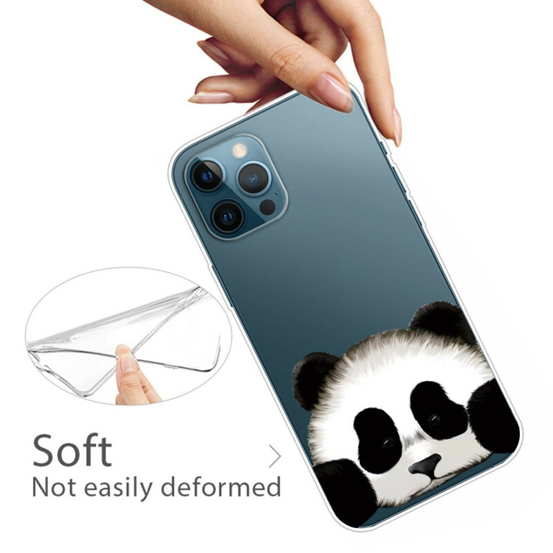 iPhone 13 Pro Max Clear Case Panda