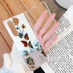 Samsung Galaxy Z Fold 3 5G kansi kukkakangas kankaalla