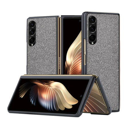 Samsung Galaxy Z Fold 3 5G Teksturoitu nahkainen kotelo