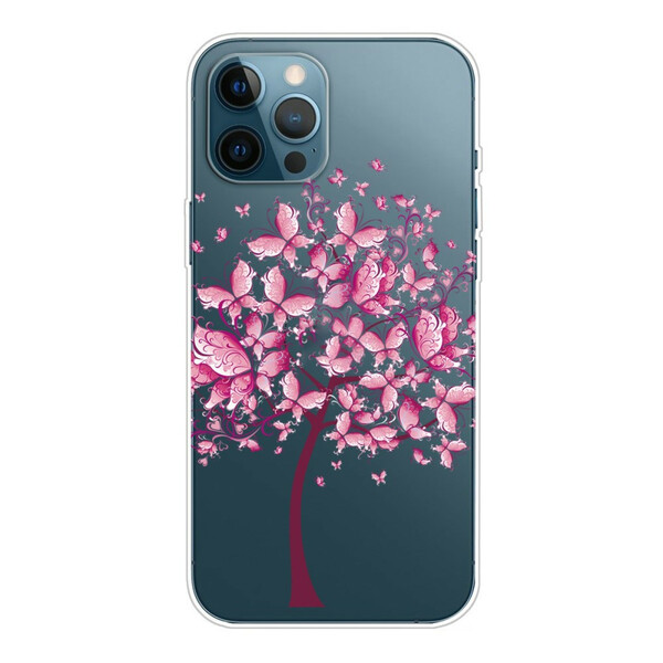 iPhone 13 Pro kotelo Top Tree vaaleanpunainen