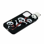 Kotelo iPhone 13 Pro 3D Pandat bambussa - 3D Pandat bambussa