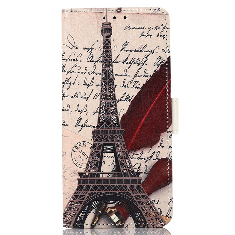 Kotelo iPhone 13 Pro Max Eiffel-torni Runoilija