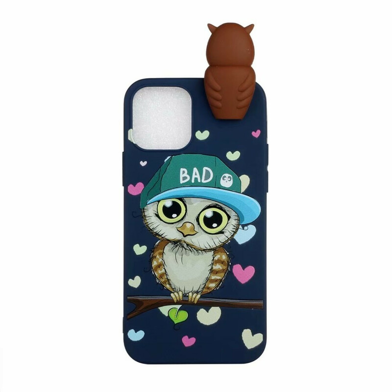 Kotelo iPhone 13 Pro Max 3D Bad Owl