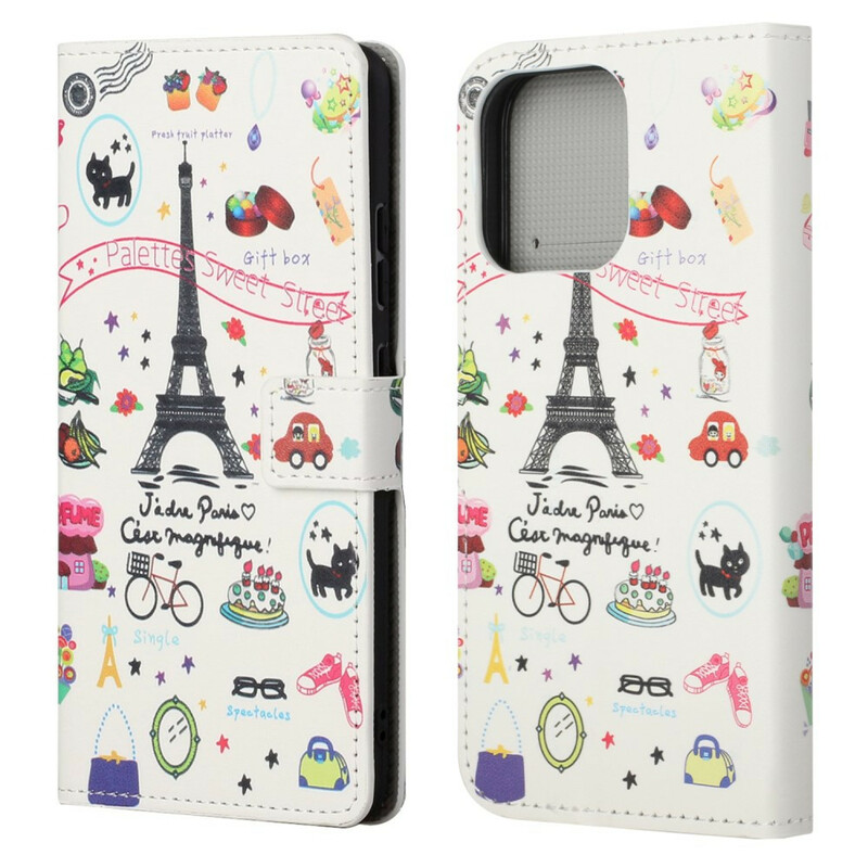 iPhone 13 Pro kotelo J'adore Paris