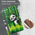 Kotelo iPhone 13 Pro Panda ja Bambu -puhelimelle