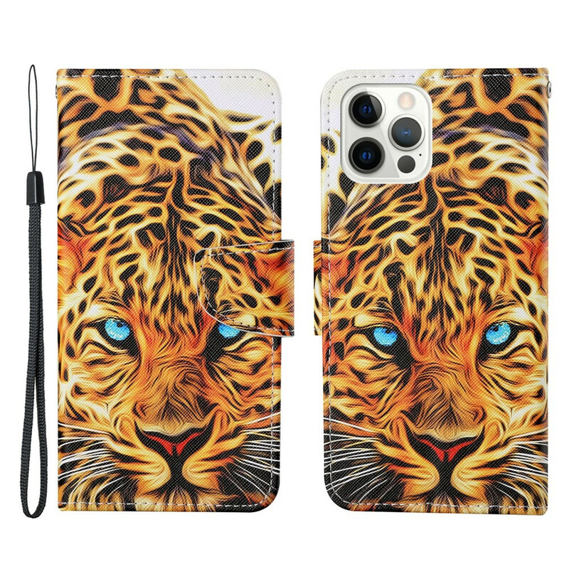 iPhone 13 Pro Tiger Case hihnalla