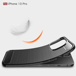 iPhone 13 Pro Harjattu hiilikuitu kotelo