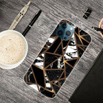 iPhone 13 Pro Marble Geometry Case