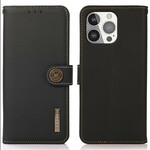 iPhone 13 Pro Aito nahka Kotelo KHAZNEH RFID iPhone 13 Pro Aito nahka Kotelo KHAZNEH RFID