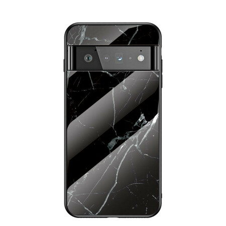 Google Pixel 6 Pro Kotelo Marmori karkaistu lasi