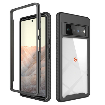 Google Pixel 6 Pro Hybrid Case viistetty reuna