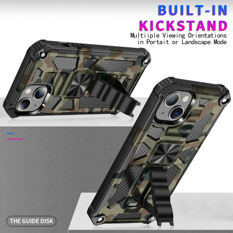 iPhone 13 Pro Camouflage irrotettava kotelo