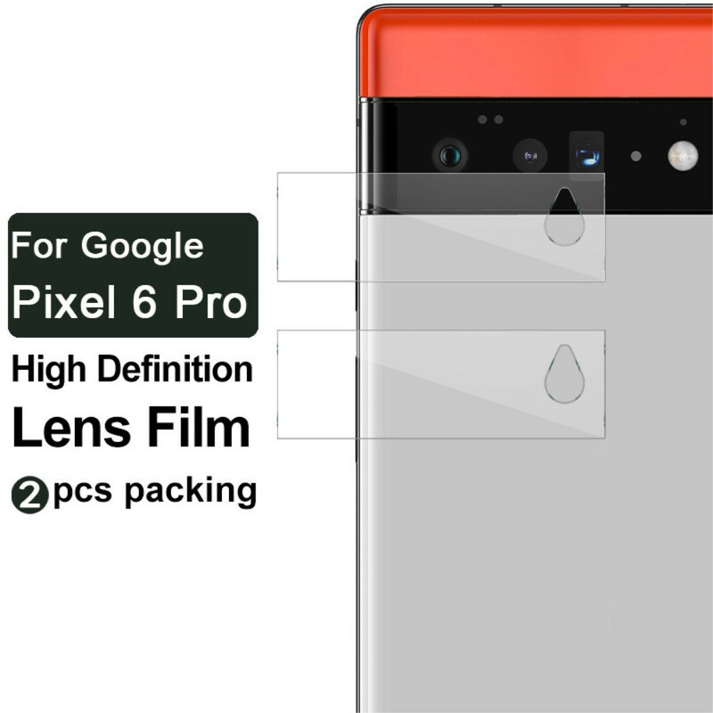 Karkaistu lasi linssi Google Pixel 6 Pro IMAK:lle