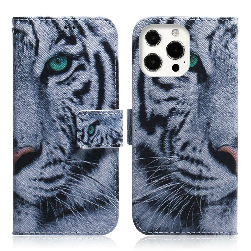 Kotelo iPhone 13 Pro Maxille Tiger Face