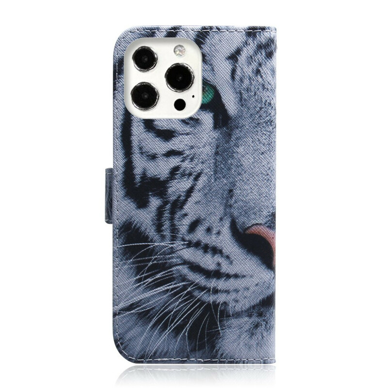 Kotelo iPhone 13 Pro Maxille Tiger Face