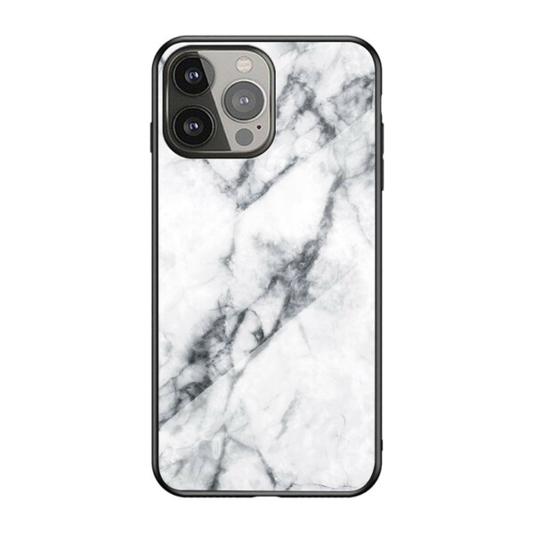 iPhone 13 Pro kotelo marmorin värit karkaistu lasi
