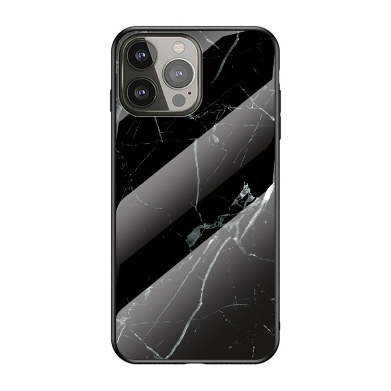 iPhone 13 Pro kotelo marmorin värit karkaistu lasi