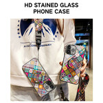 iPhone 13 Pro magneettinen Patchwork-kotelo